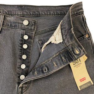 Levi's | Jeans | Levis 5 Lady Crush Black Cropped Jeans Straight ...
